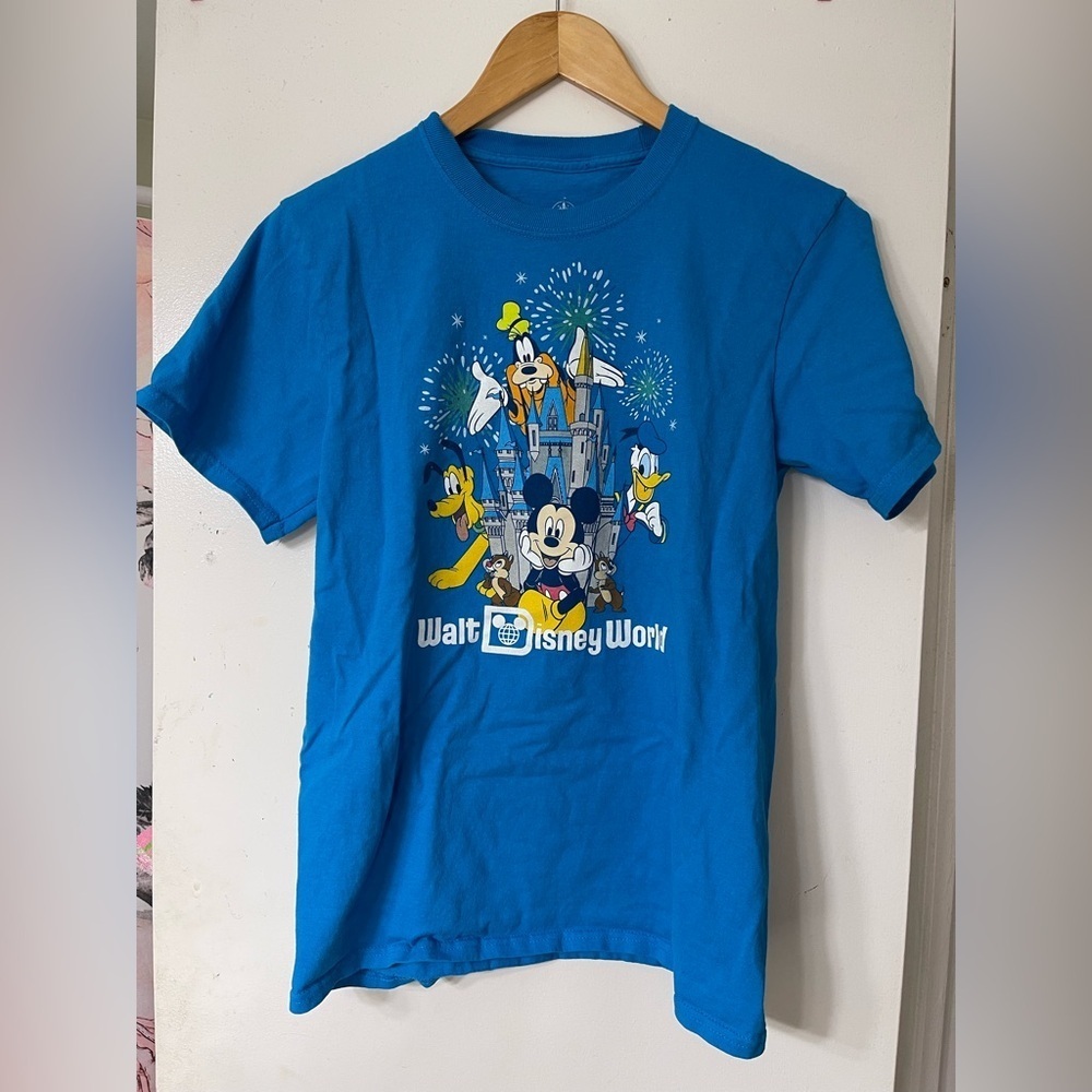 Disney Kids Blue Walt Disney World T-Shirt - Picture 5 of 5
